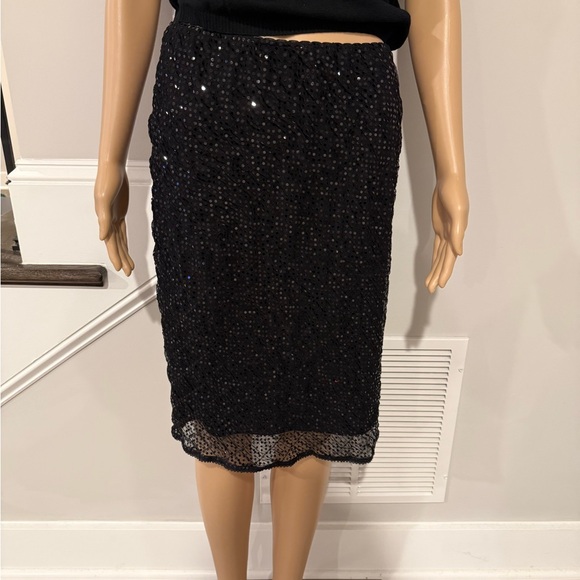 Cynthia Steffe Dresses & Skirts - Cynthia Steffe Chic Black Sequin Pencil Skirt